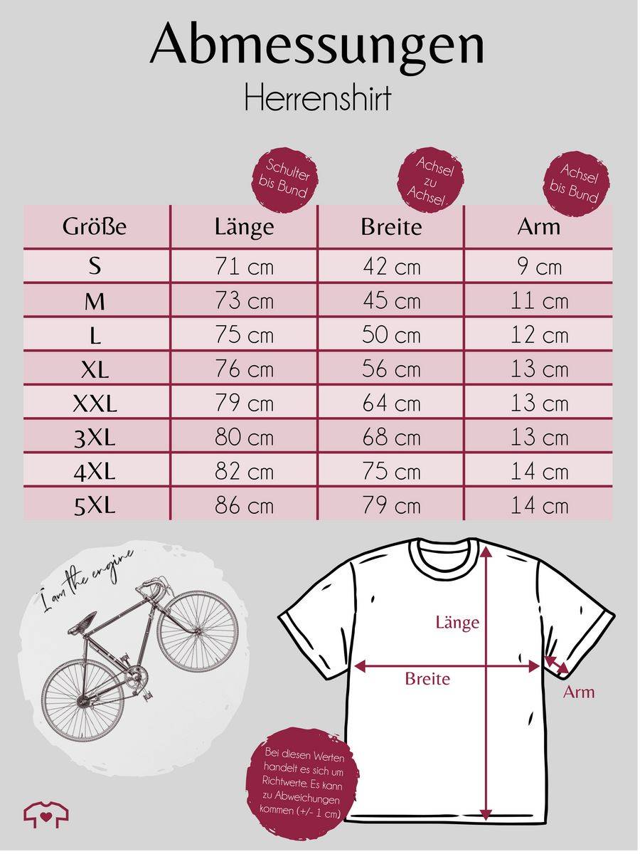 Shirtracer I am the engine Shirts & Mehr Shirtracer Kostenloser Versand international