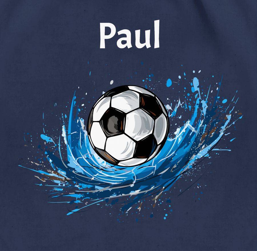 Shirtracer Fußball Fußballfan Fußballbegeistertes Fußballliebender Junge mit Name Shirts Shirtracer Black Friday Preise