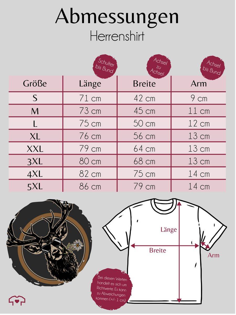 Shirtracer Cooler Hirsch Hirschgeweih Jäger Shirts & Mehr Shirtracer Verkauf