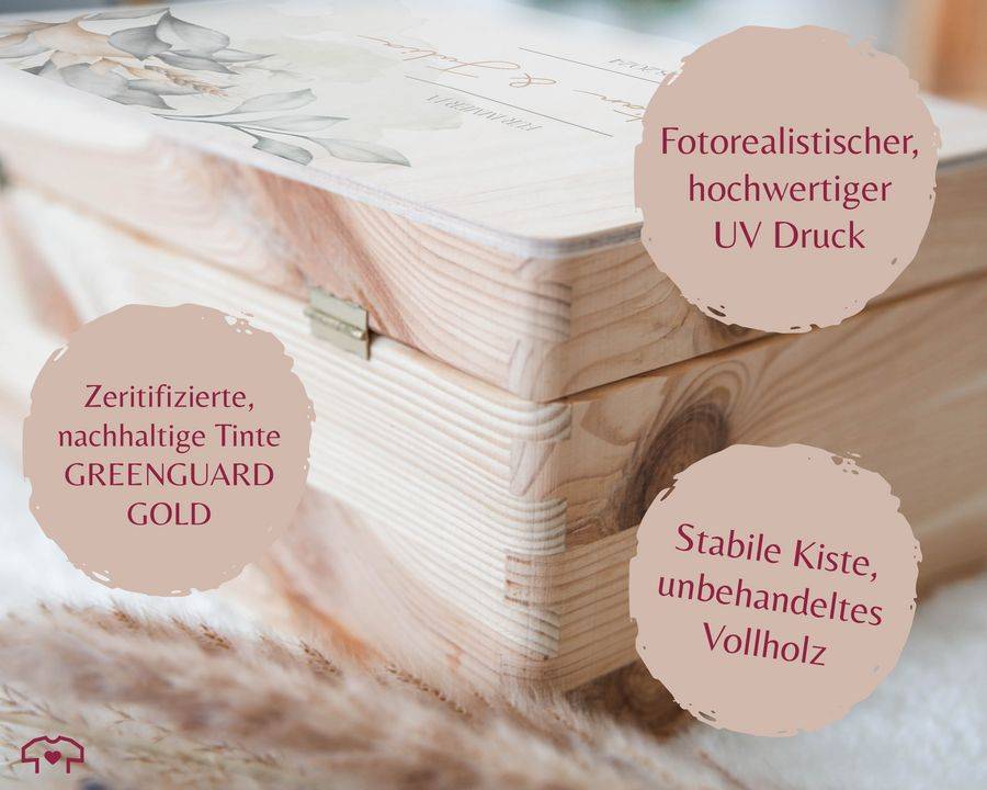 Shirtracer Für immer ja Liebesgeschenk Ich liebe Dich Geschenk Holzkiste Geldgeschenk Shirtracer Fabrikverkauf