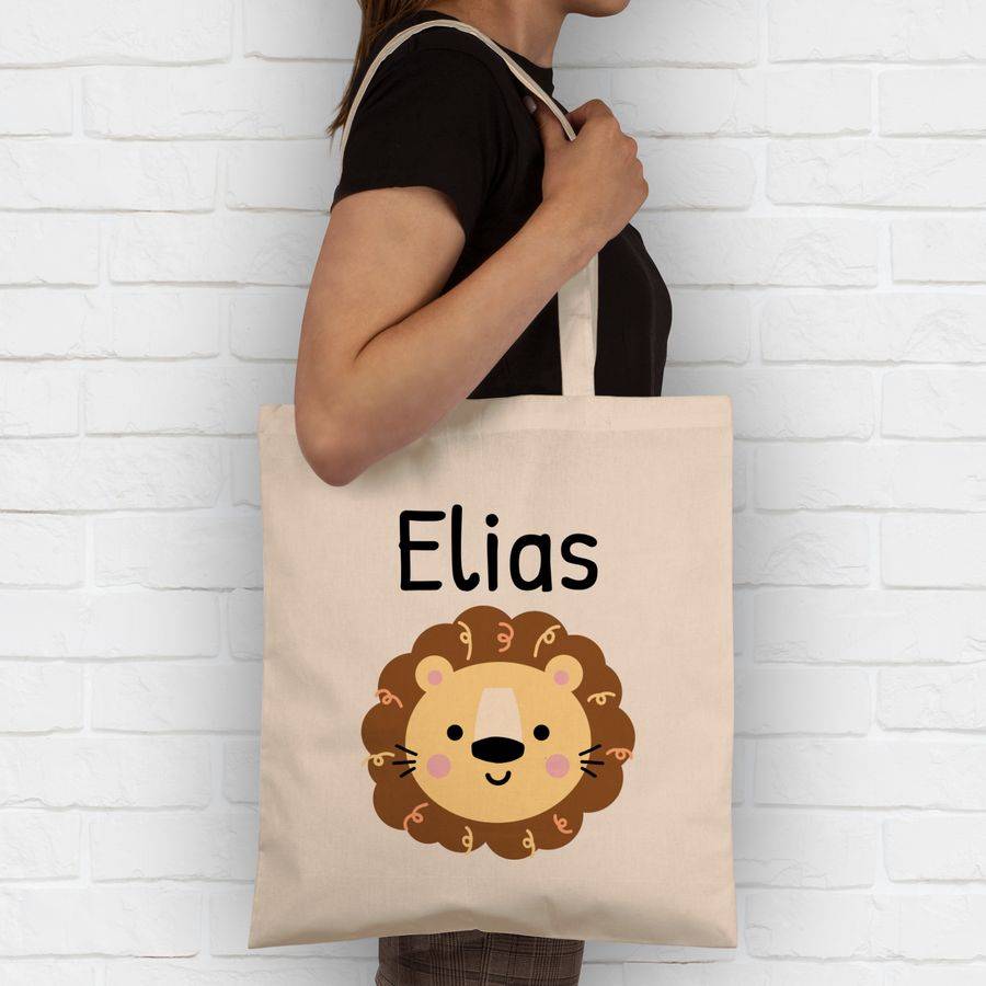 Shirtracer Süßer Löwe - Kindergarten Kita: T-Shirt Rucksack Shirtracer Saisonschlussverkauf