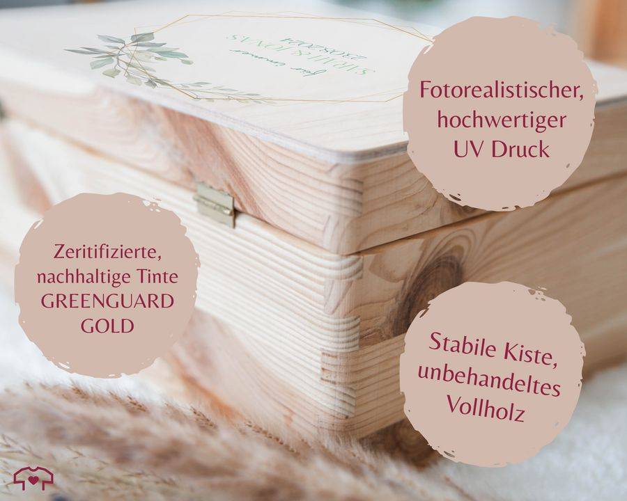 Shirtracer Für immer Hochzeit Box für Geldgeschenke Box für Karten Hochzeit Erinnerun Shirtracer Osterangebot