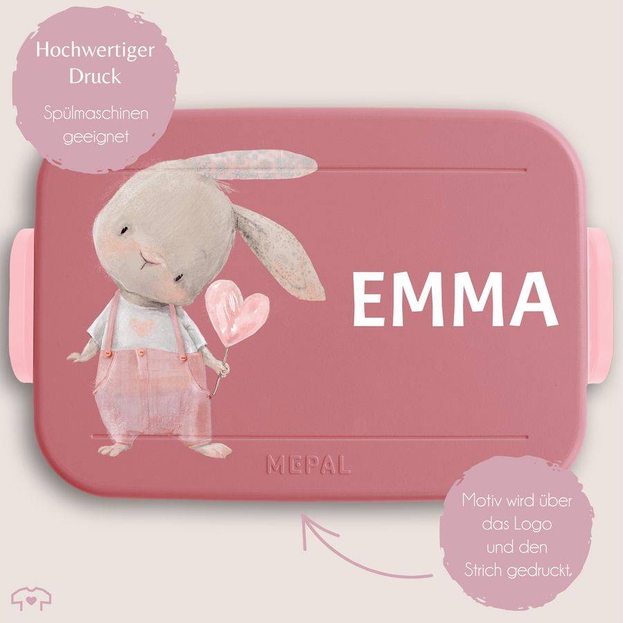 Shirtracer Süßer Hase Langohr Bunny Rabbit: Tshirt Turnbeutel Shirtracer Jubiläumsangebot