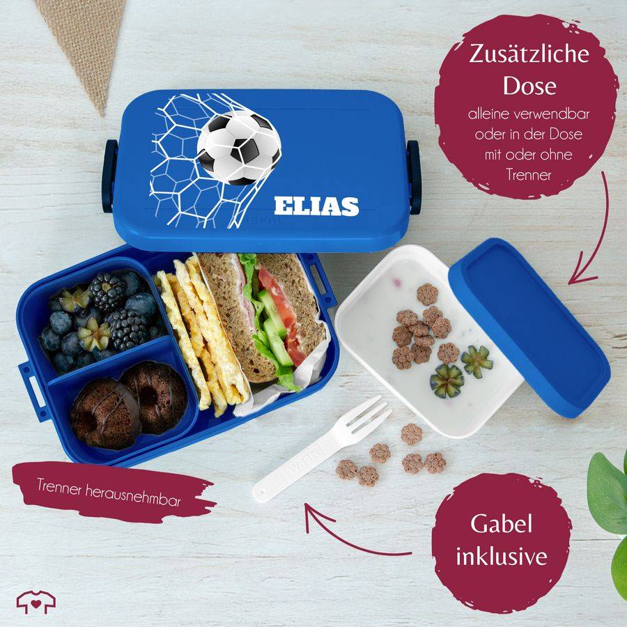 Shirtracer Fußball Brotdose Personalisiert Kleine Geschenke für Fußballfans Fußballgesc Shirtracer Letzter Tag