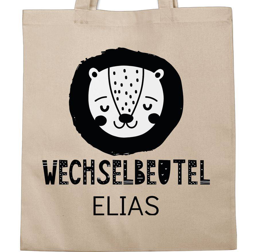 Shirtracer Wechselbeutel Löwe: T-Shirt Rucksack Shirtracer Sonderangebot der Fabrik