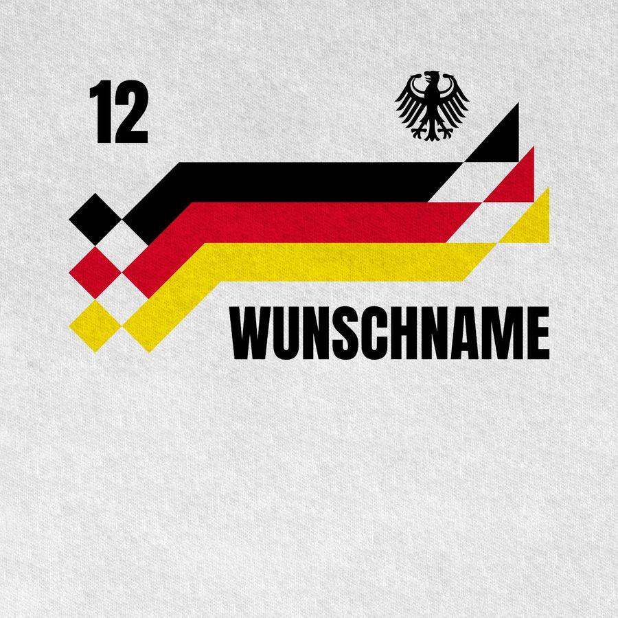 Shirtracer Deutschland Trikot mit Name und Nummer Germany: Tshirt Rucksack Shirtracer 50% Rabatt mit kostenlosem Versand