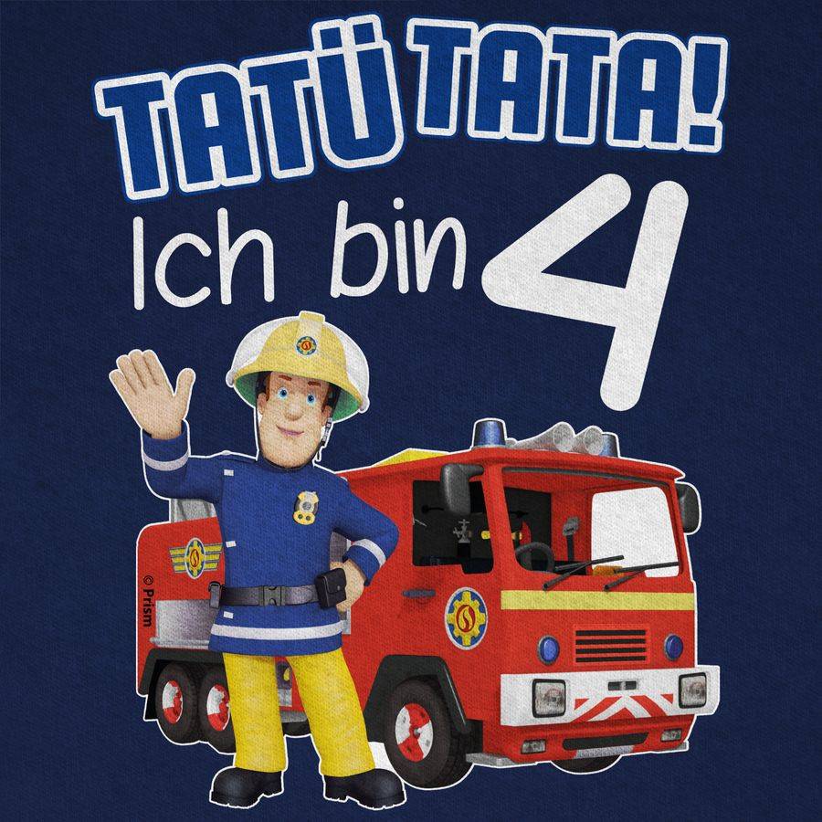 Shirtracer Tatü Tata! Ich bin 4 - blau: Tshirt Gym Bag Shirtracer Rabatte dieses Monats