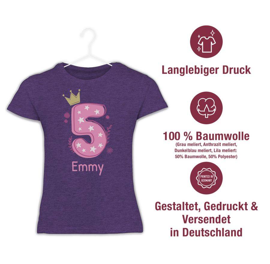 Shirtracer 5 mit Name Shirts & Mehr Shirtracer Outlet