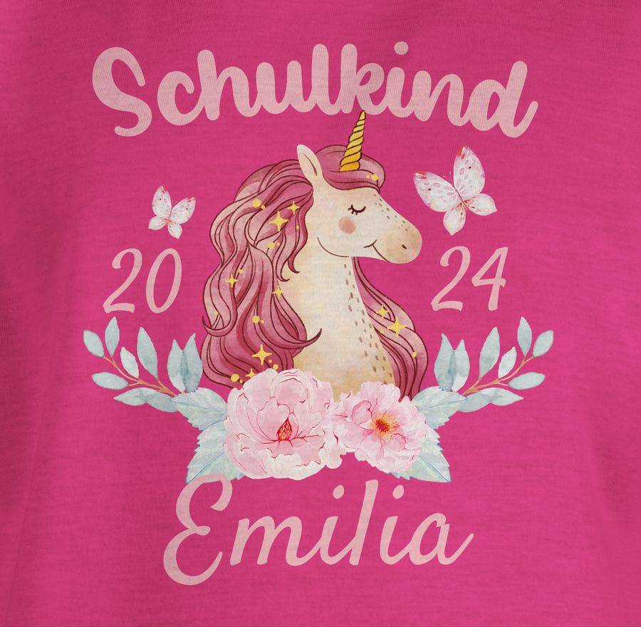 Shirtracer Schulkind Einhorn 2024 Shirts & Mehr Shirtracer Verkauf