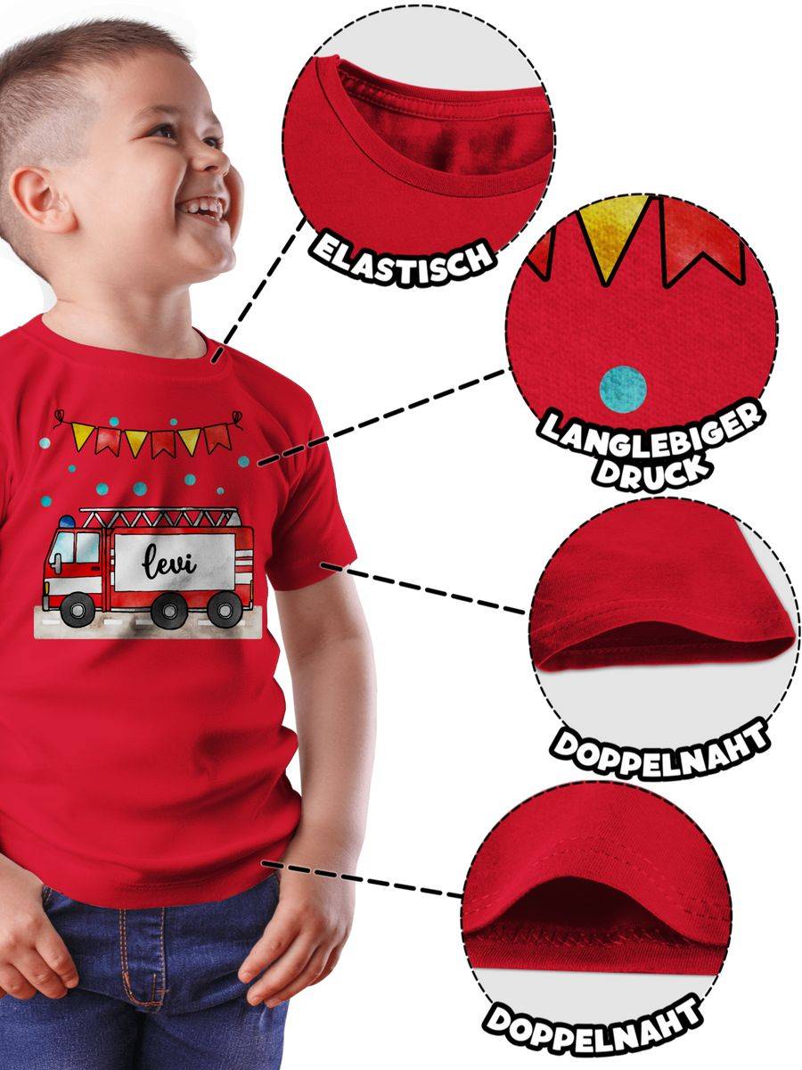 Shirtracer Feuerwehrauto - Geschenk: Tshirt Turnbeutel Shirtracer Günstiger Verkauf