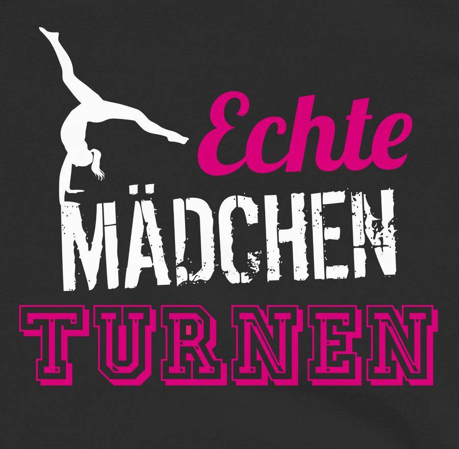 Shirtracer Echte Mädchen turnen: T-Shirt Rucksack Shirtracer Günstig kaufen