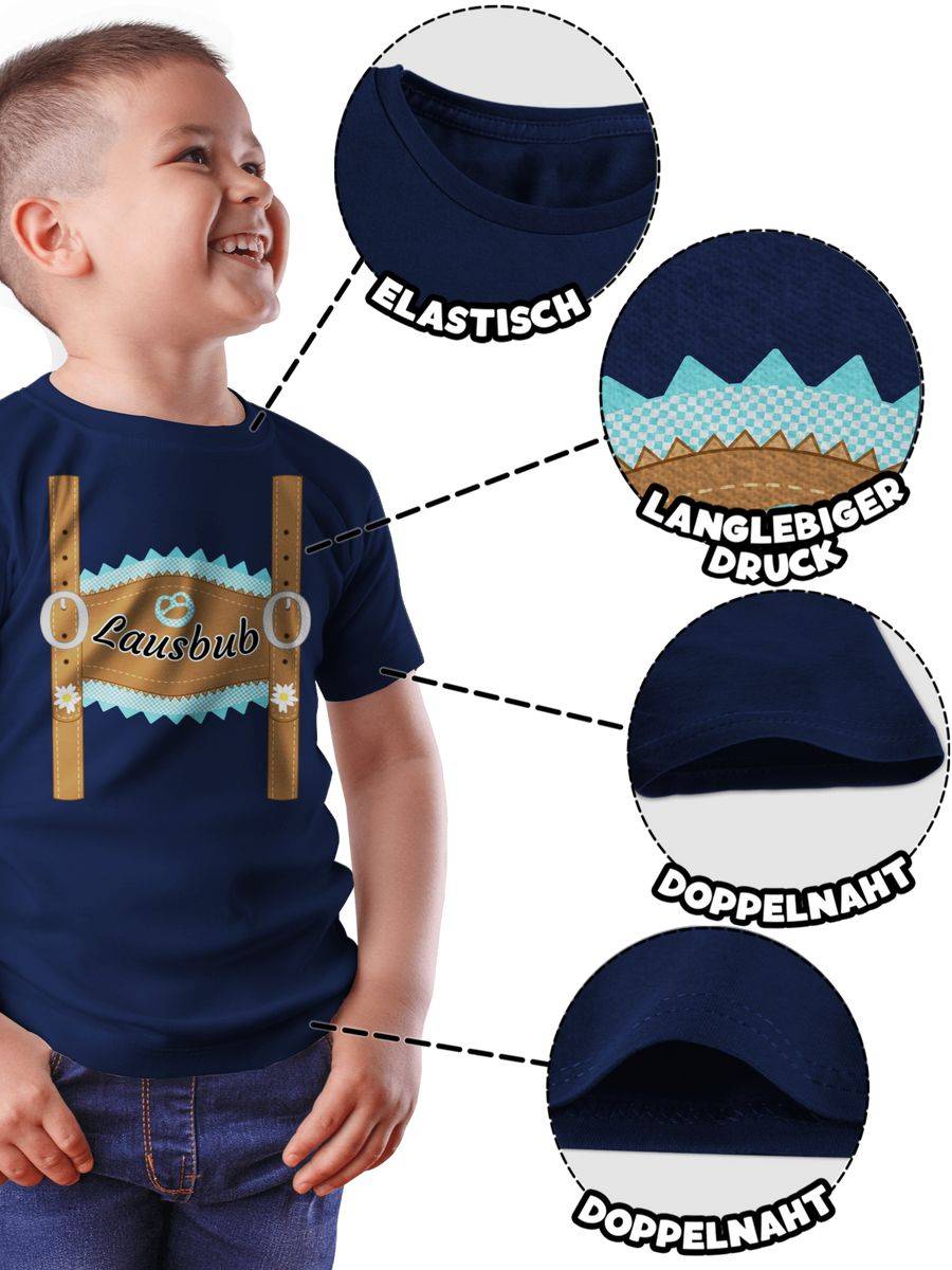 Shirtracer Lausbub Lederhose: T-Shirt Rucksack Shirtracer Black Friday