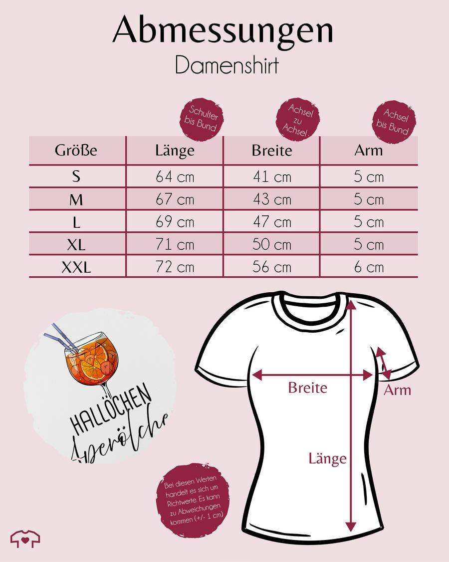 Shirtracer Hallöchen Aperölchen Aperol Spritz Mädelsabend Shirts & Mehr Shirtracer Lagerräumung