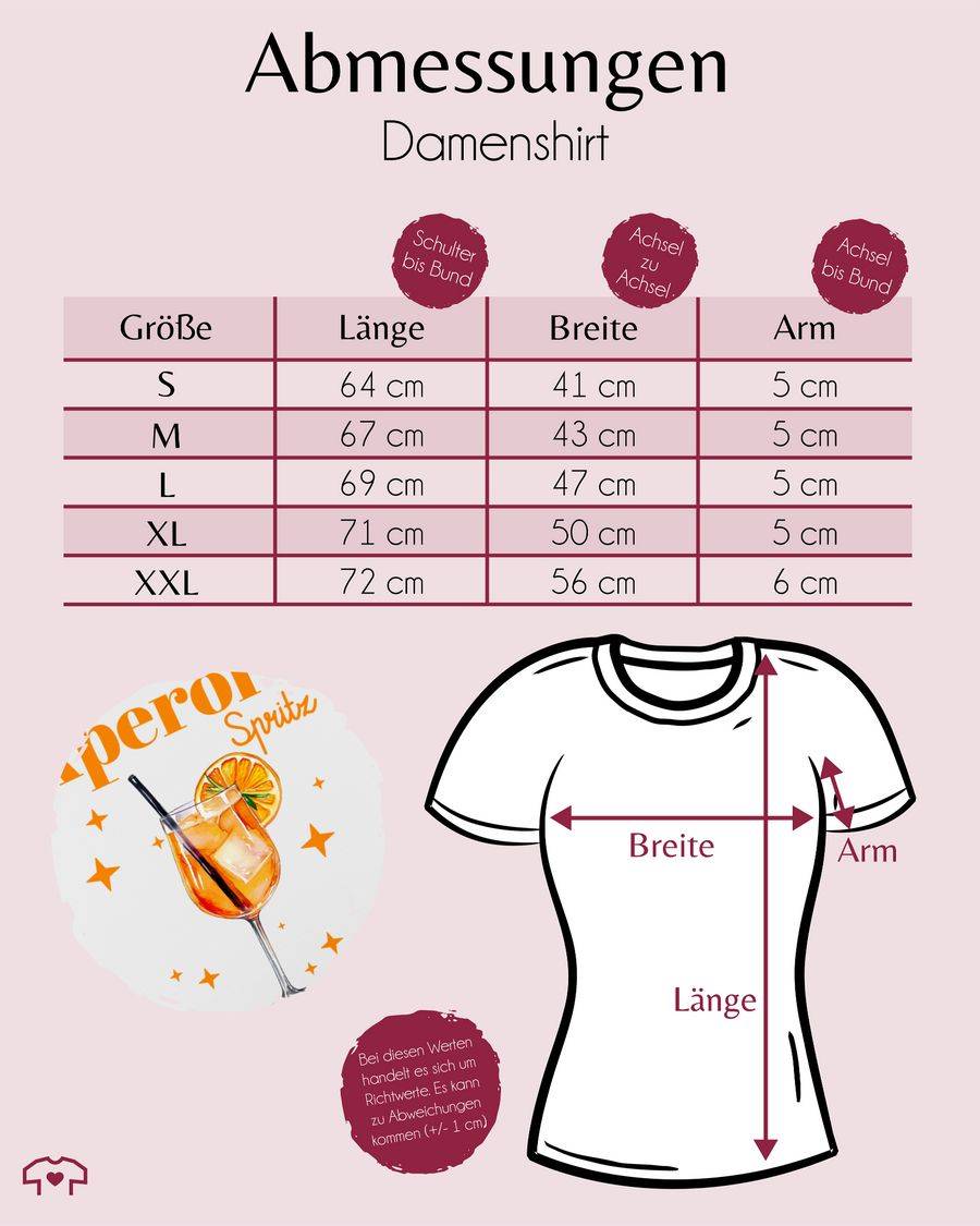 Shirtracer Aperol Spritz Kostüm Aperoli Aperollin Freundin Spritztour Shirts & Mehr Shirtracer Exklusive Angebote
