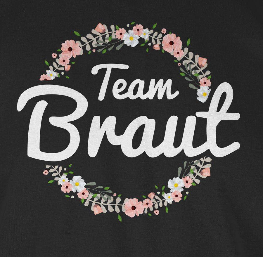 Shirtracer Team Braut Blumenkranz Shirts & Mehr Shirtracer Riesige Ersparnisse