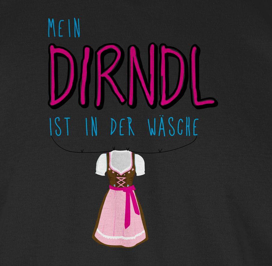 Shirtracer Mein Dirndl ist in der Wäsche Shirts & Mehr Shirtracer VIP-Rabatte