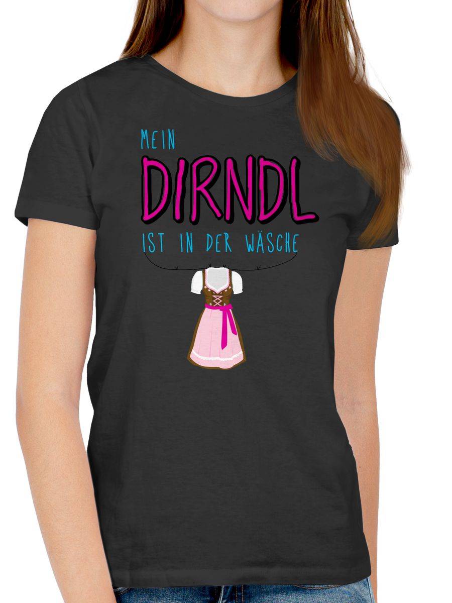 Shirtracer Mein Dirndl ist in der Wäsche Shirts & Mehr Shirtracer VIP-Rabatte