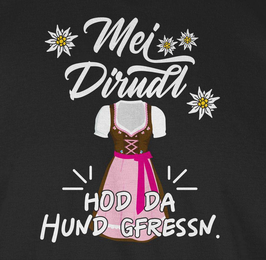 Shirtracer Mei Dirndl hod da Hund gfressn Shirts & Mehr Shirtracer 50% Rabatt für begrenzte Zeit