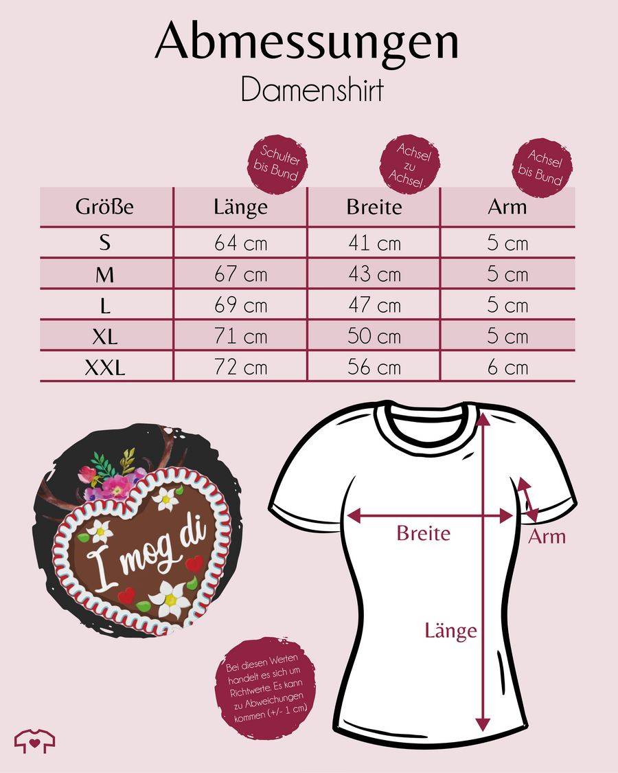 Shirtracer Lebkuchenherz I mog di mit Geweih und Blumen Shirts & Mehr Shirtracer Rabatte dieses Monats