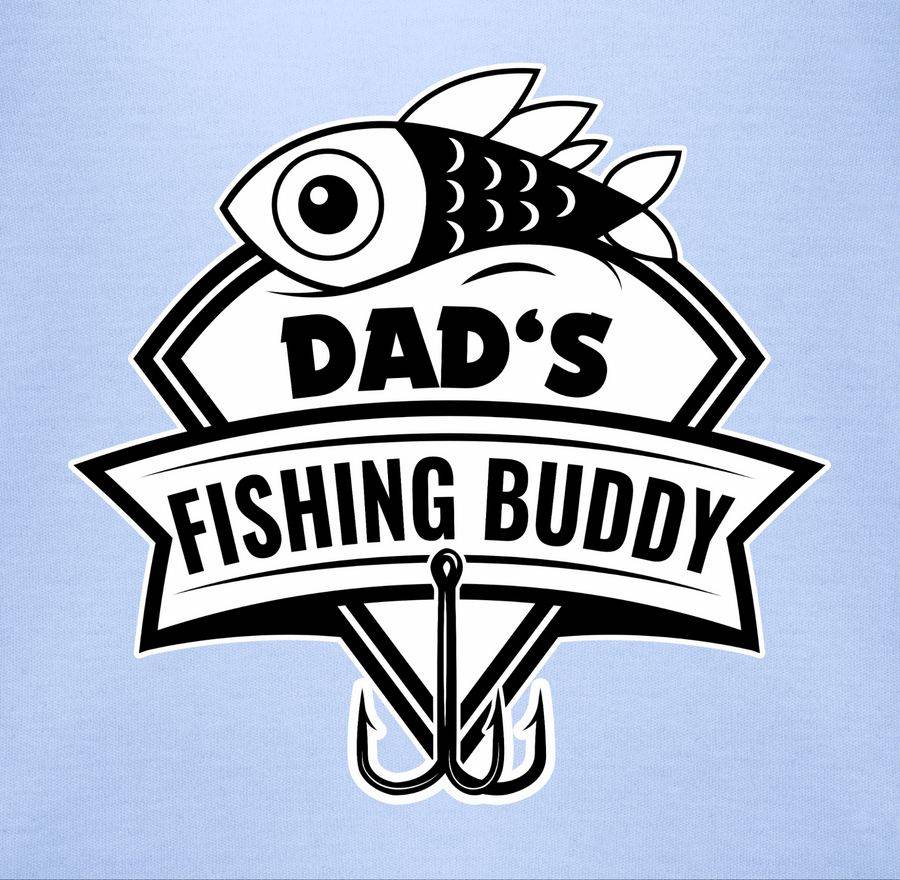 Shirtracer Dad's fishing Buddy Shirts & Mehr Shirtracer Fabrikpreis