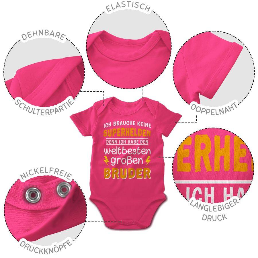 Shirtracer Ich habe den weltbesten großen Bruder: Tshirt Turnbeutel Shirtracer Black Friday