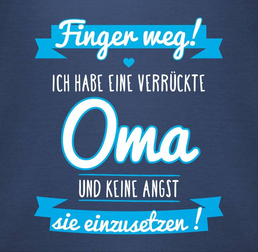 Shirtracer Ich habe eine verrückte Oma blau Shirts & Mehr Shirtracer Valentinstagsangebot