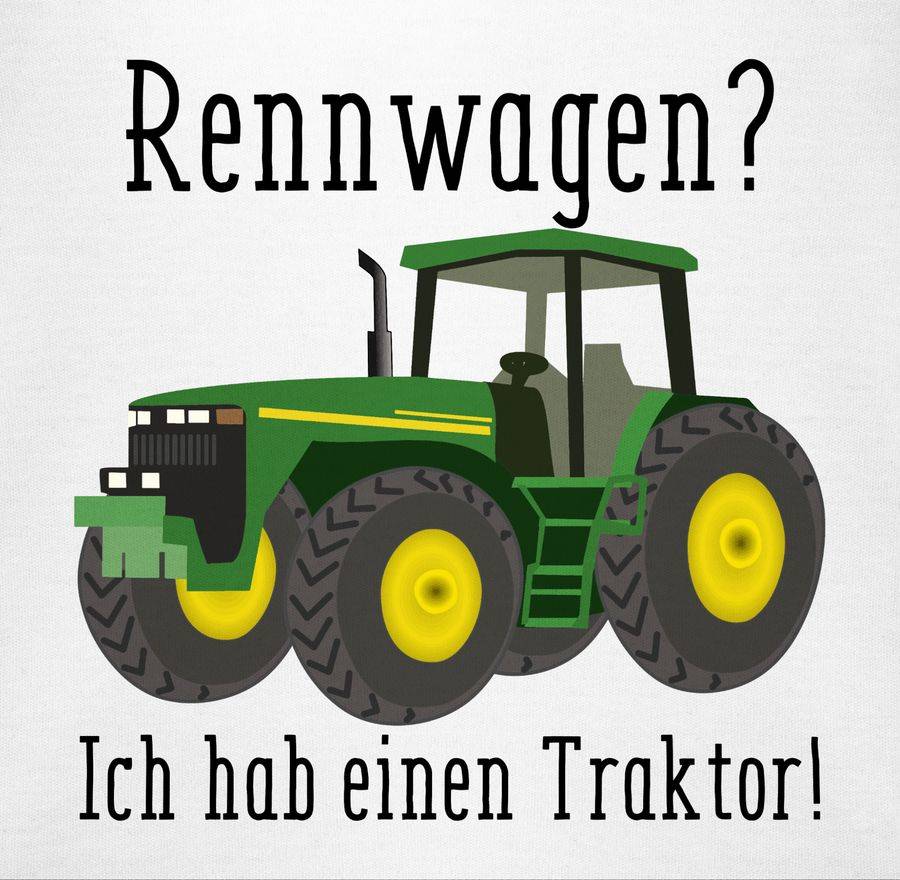 Shirtracer Rennwagen Ich habe einen Traktor - Geschenk Landwirt Trecker Bauer Geschenkidee Shirtracer Riesige Ersparnisse