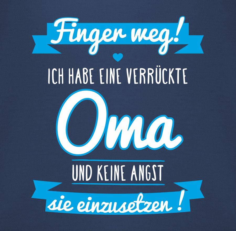 Shirtracer Ich habe eine verrückte Oma blau Shirts & Mehr Shirtracer Wochenangebot