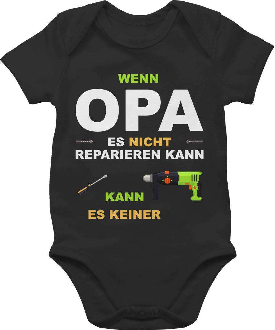 Shirtracer Wenn Opa es nicht reparieren kann kann es keiner: Tshirt Rucksack Shirtracer