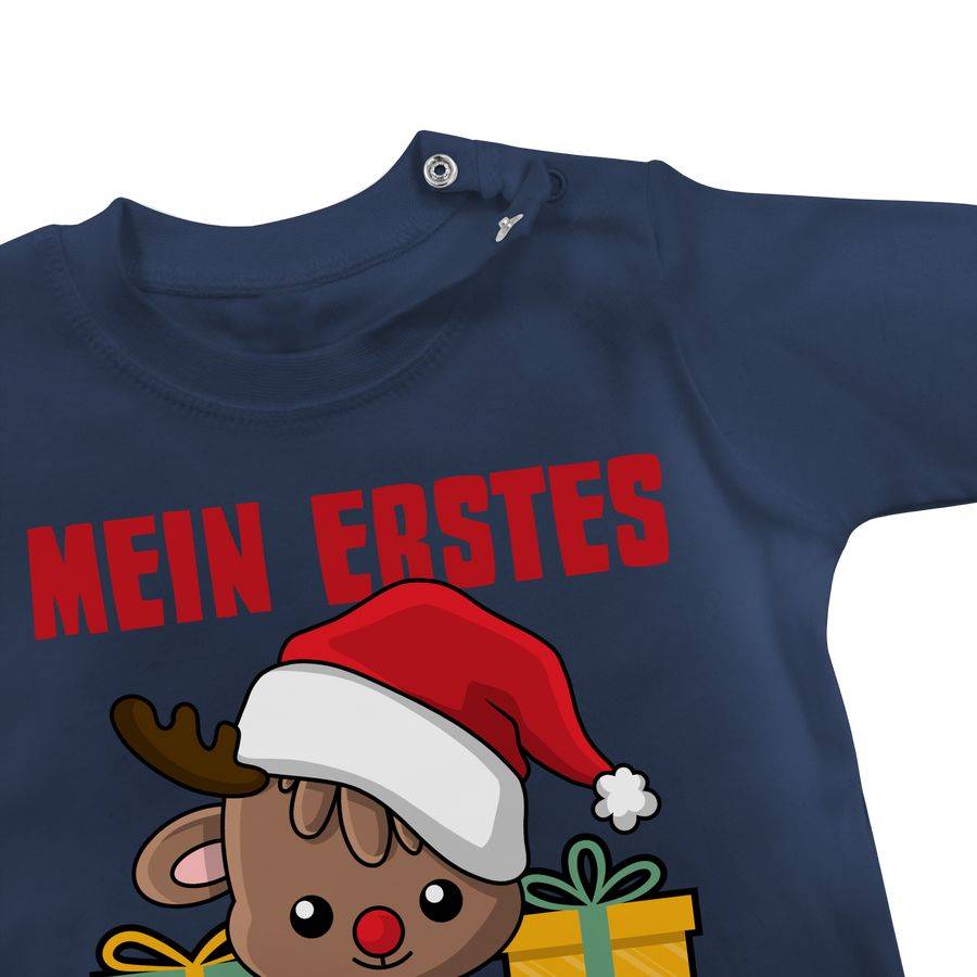 Shirtracer Mein erstes Weihnachten mit Rentier Shirts & Mehr Shirtracer zollfrei