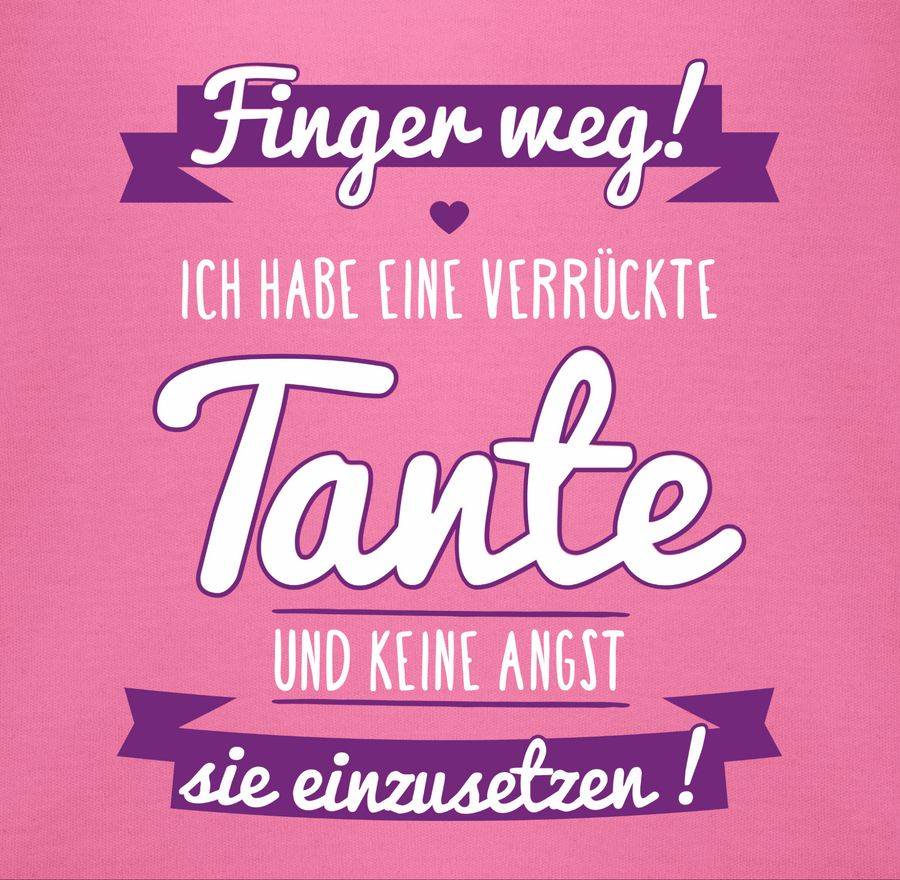 Shirtracer Ich habe eine verrückte Tante Lila: T-Shirt Gym Bag Shirtracer Günstiger Verkauf