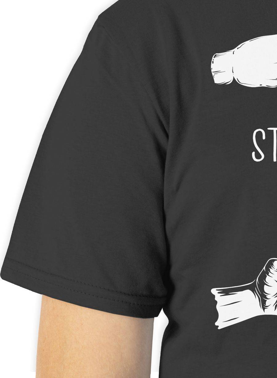 Shirtracer Biergeschenke Lustig - Schere Stein Bier - Hopfen - Herrentag Geschenk: T-Shirt Shirtracer Top Angebot