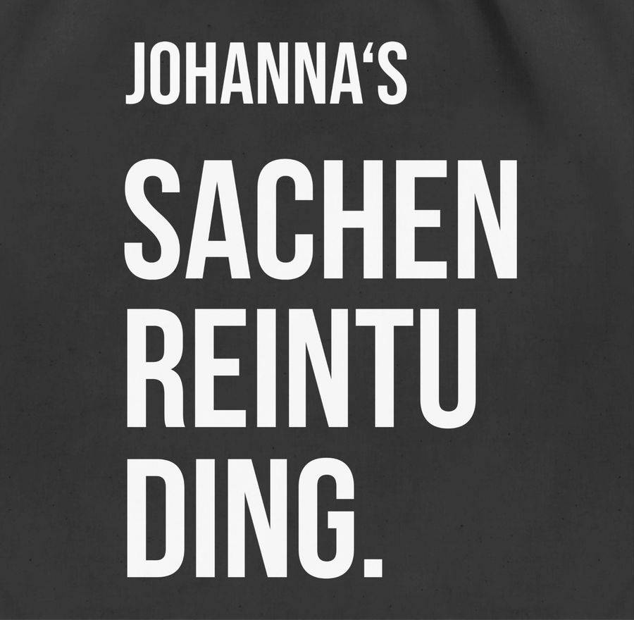 Shirtracer Sachenreintuding - Sachen Reintu Ding Name: T-Shirt Gym Bag Shirtracer Neuheiten