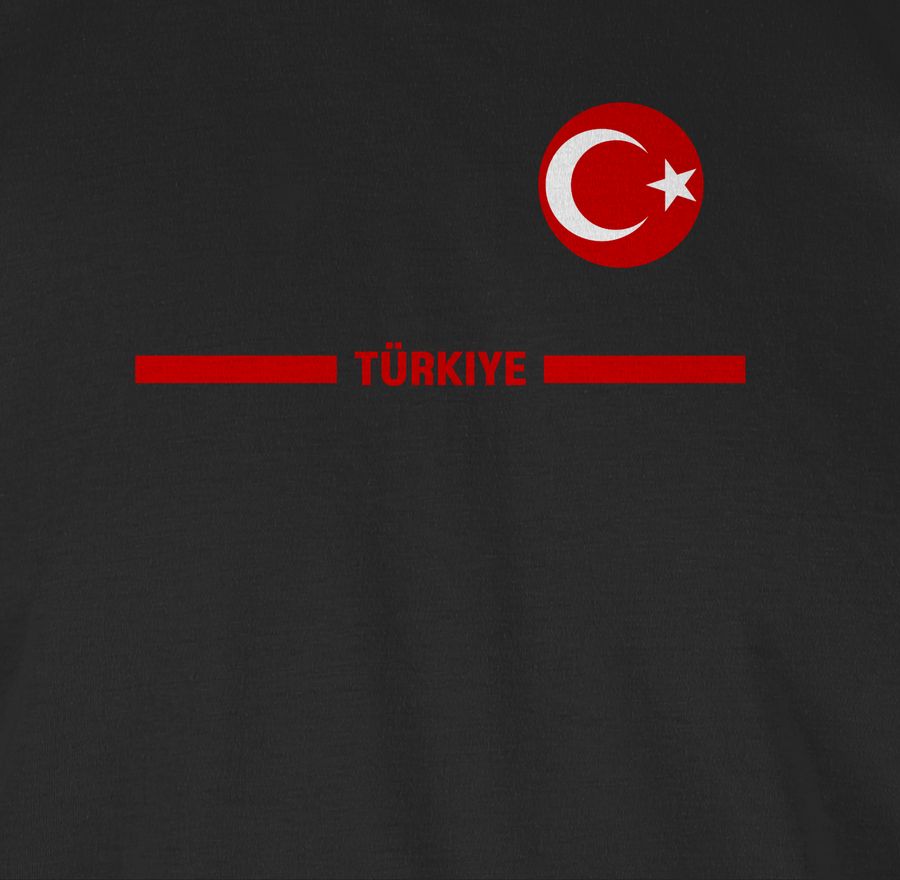 Shirtracer Türkei Trikot Wappen Türkiye mit Stolz Türkisches Fan-Motiv Shirtracer Bestseller