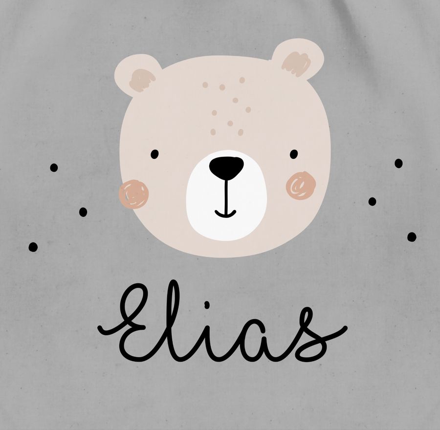 Shirtracer Süßer Heller Bär Bärenmotiv Bären Bear: Tshirt Rucksack Shirtracer Kauf eins, bekomm eins gratis