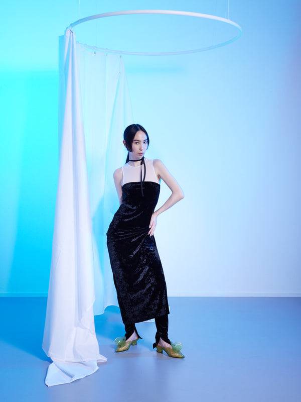 Simone Wild Velvet Dress Daisy Günstig kaufen