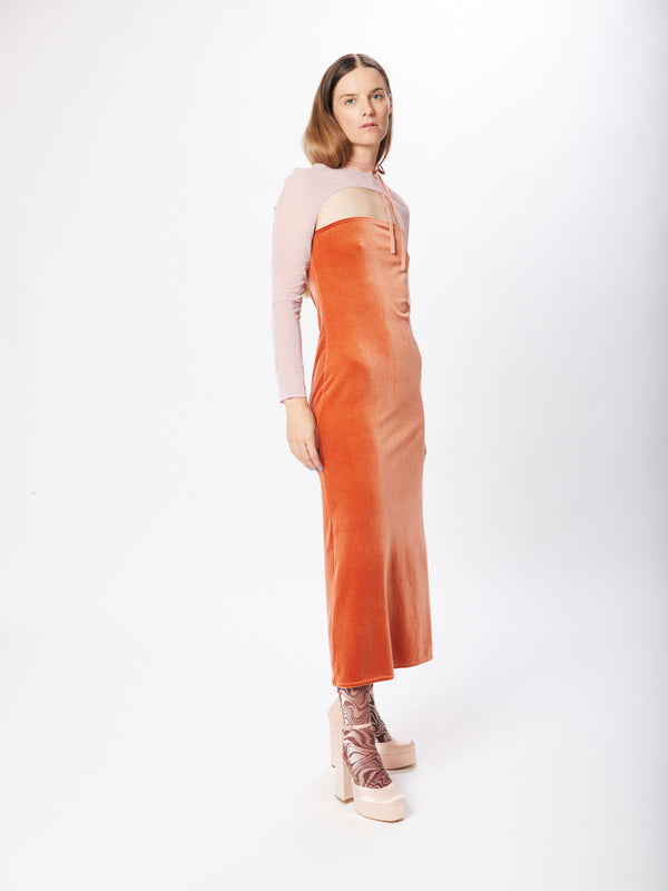 Simone Wild Velvet Dress Daisy Versandkostenfrei