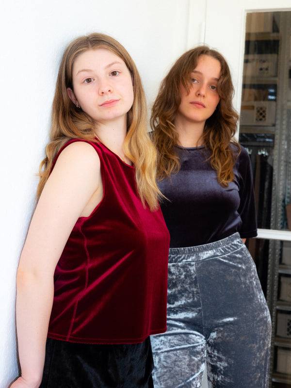 Simone Wild Velvet Top Online Outlet