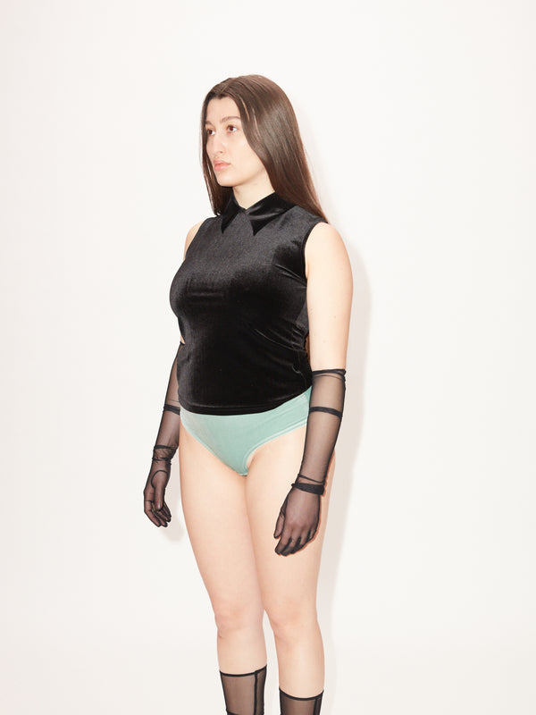 Simone Wild Velvet Blouse Meggy Neueste Stile