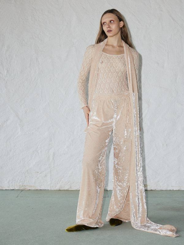 Simone Wild Hammered Velvet Pocket Pants Begrenzt auf 3 Tage