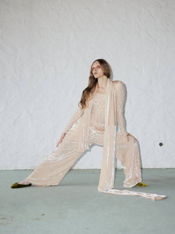 Simone Wild Hammered Velvet Pocket Pants Begrenzt auf 3 Tage
