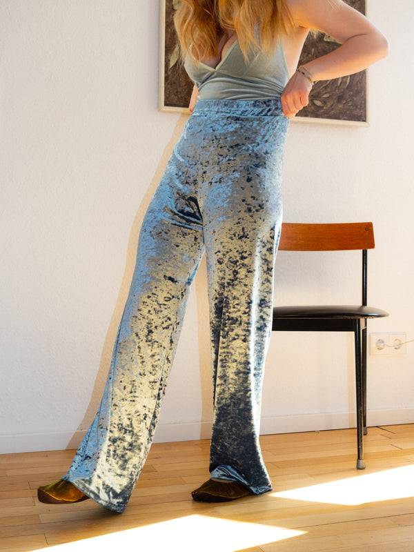 Simone Wild Hammered Velvet Cozy Pants Angebote