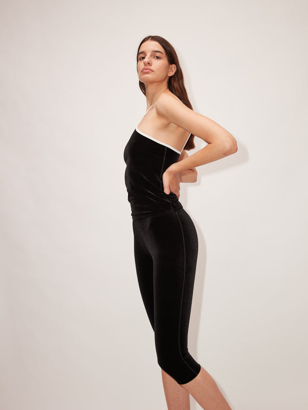 Simone Wild Velvet Long Short Preisnachlass