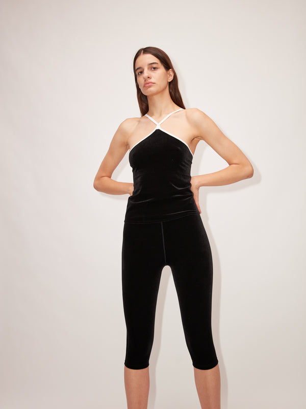 Simone Wild Velvet Long Short Preisnachlass