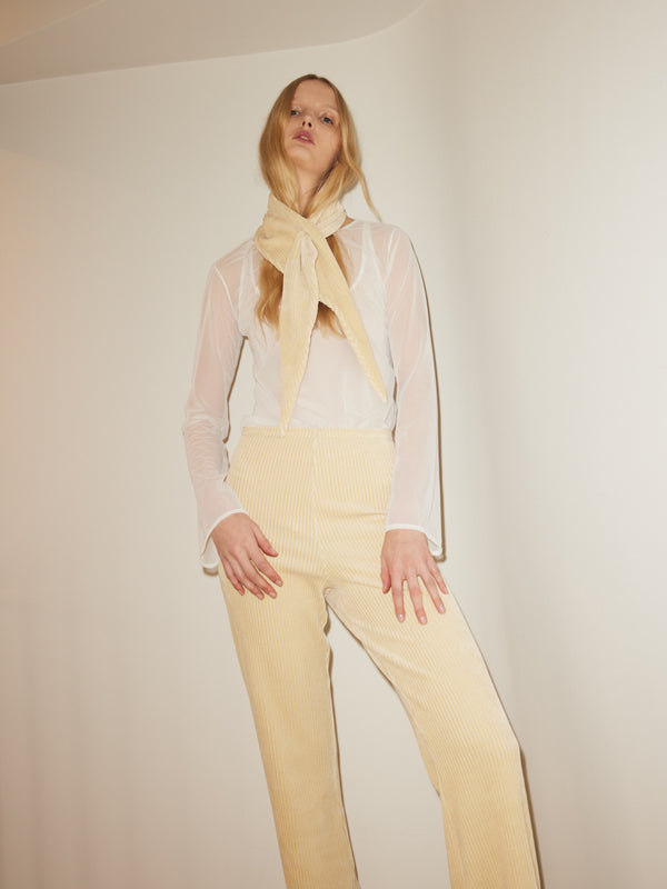 Simone Wild Corduroy Wide Leg Pants Lagerräumung