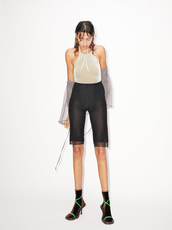 Simone Wild Net Print Capri Pants Große Rabatte