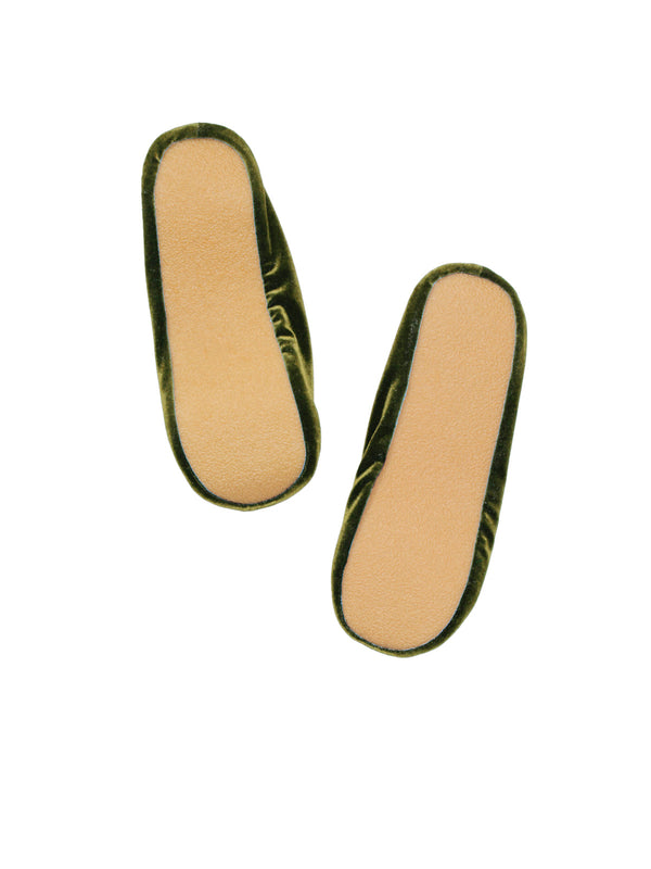 Simone Wild Velvet Ballet Slipper Begrenzte Freigabe