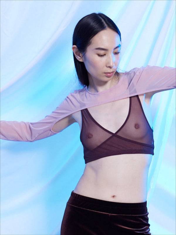 Simone Wild Mesh Wrap Bra Weihnachtsangebot
