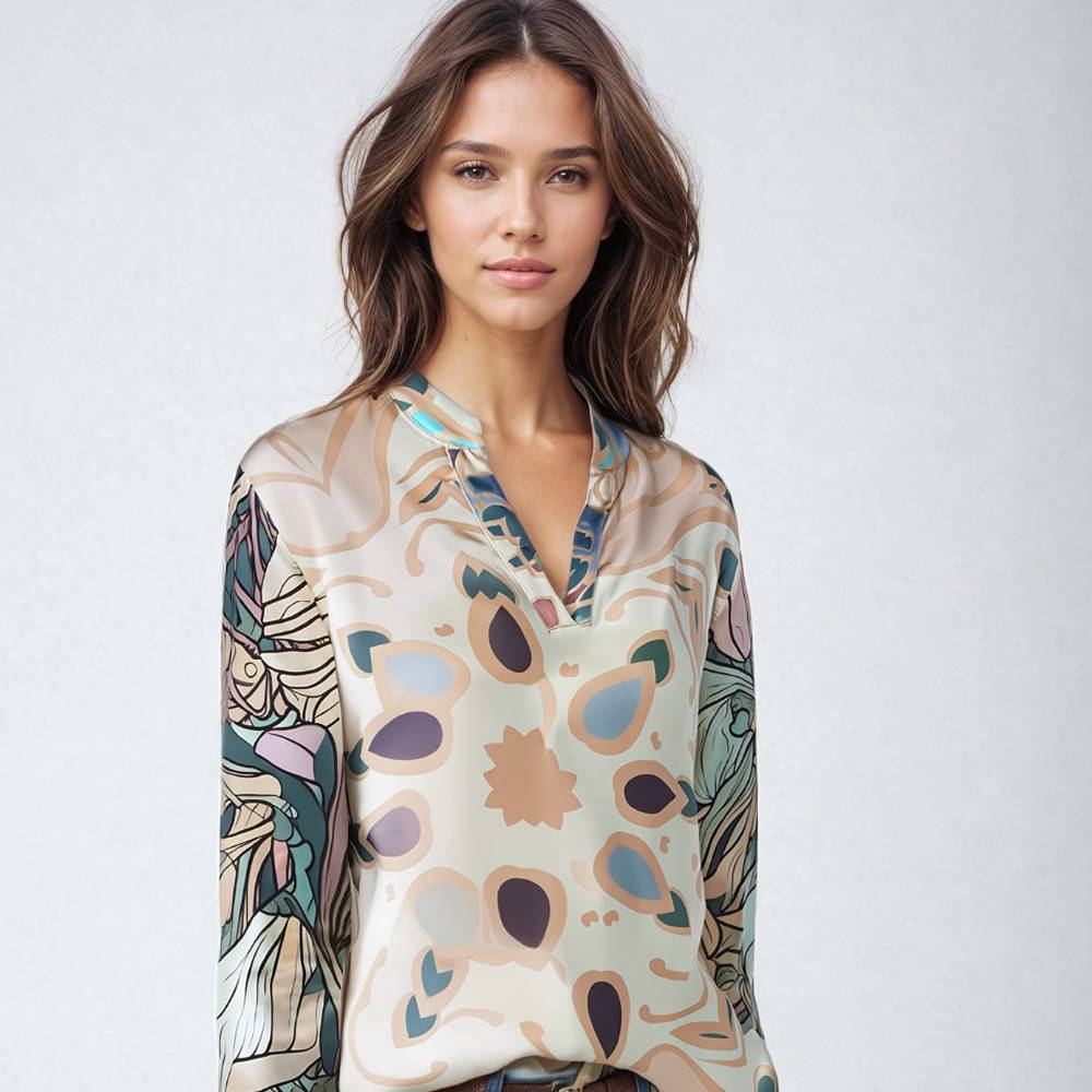 Soul Kathrine AVA TUNIC Print 09 Clearance-Verkauf