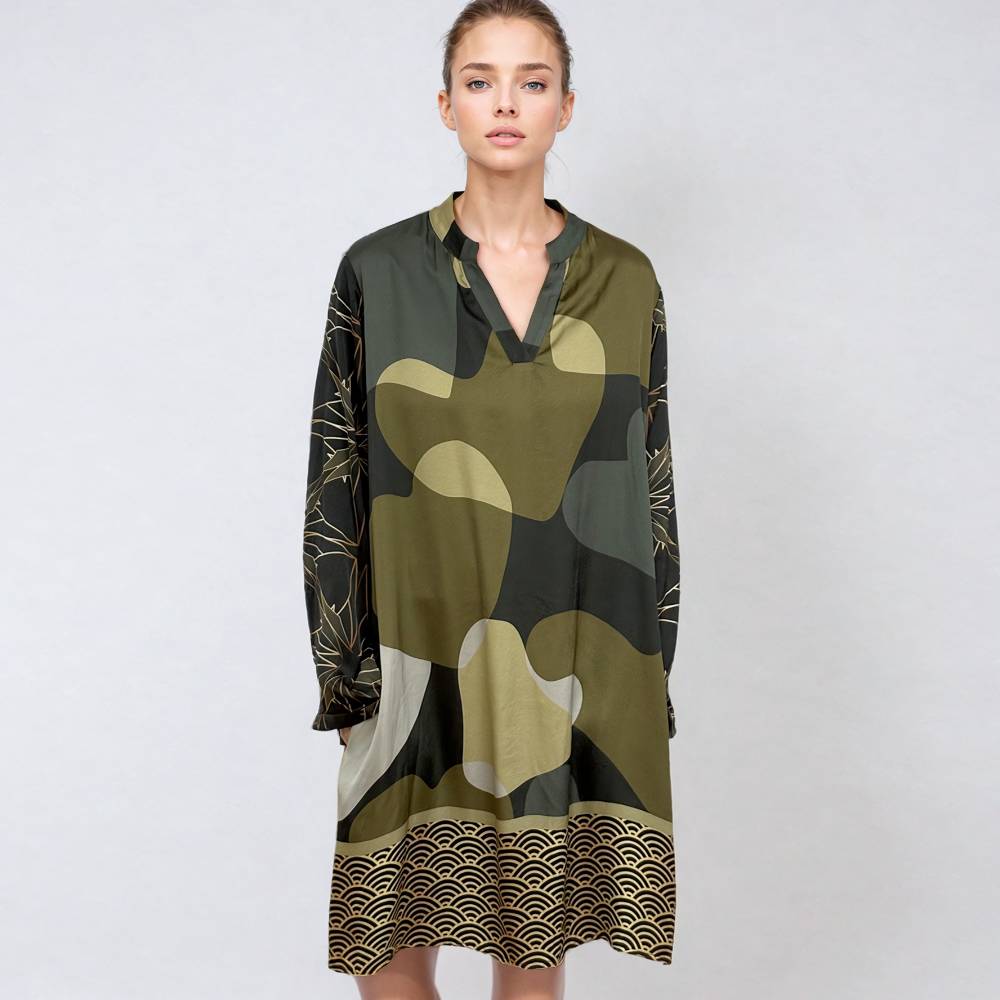 Soul Kathrine LILLY SHORT DRESS Print 04 Angebote